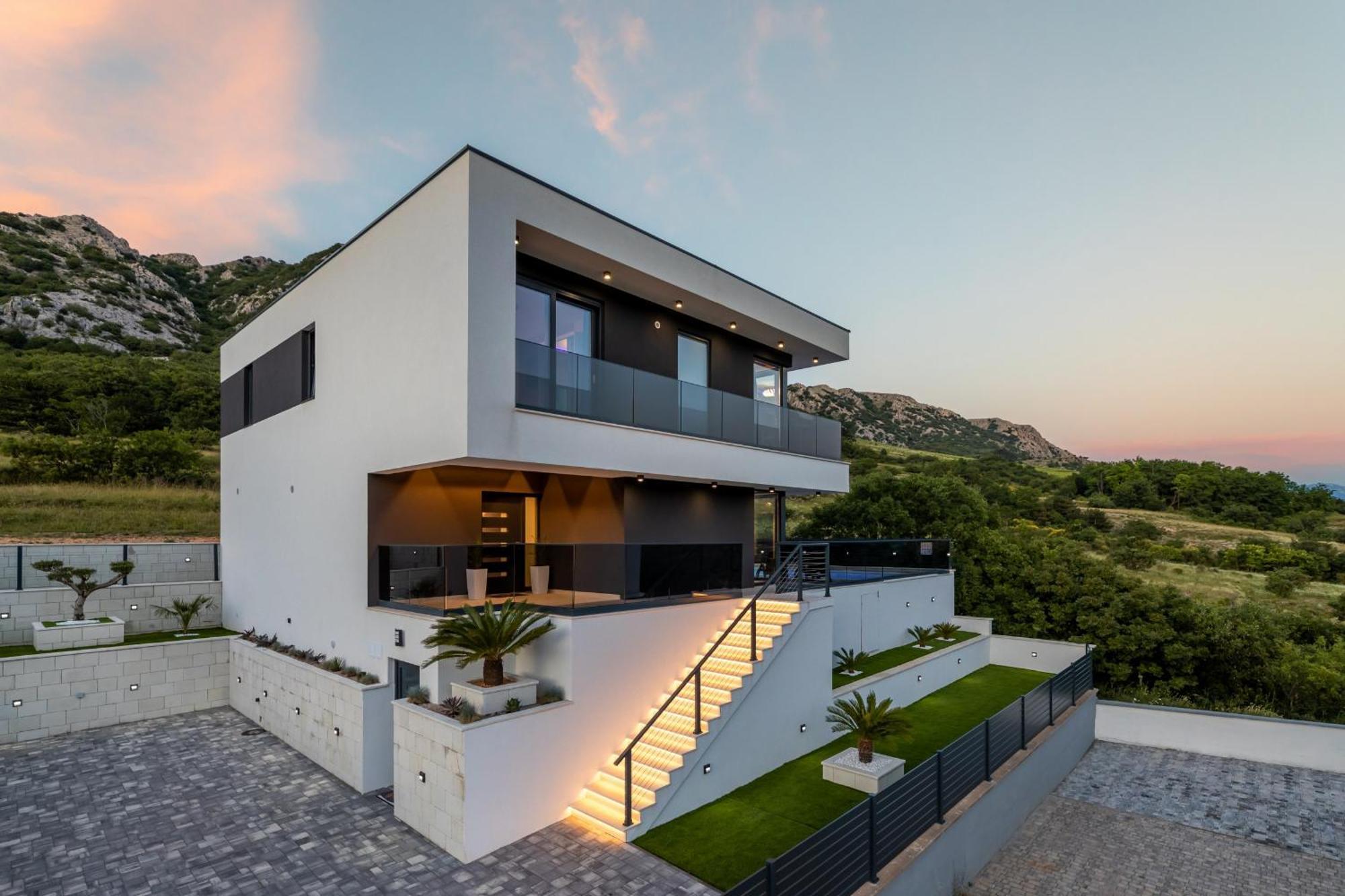 Villa Bellezza Draga Bascanska Exterior photo