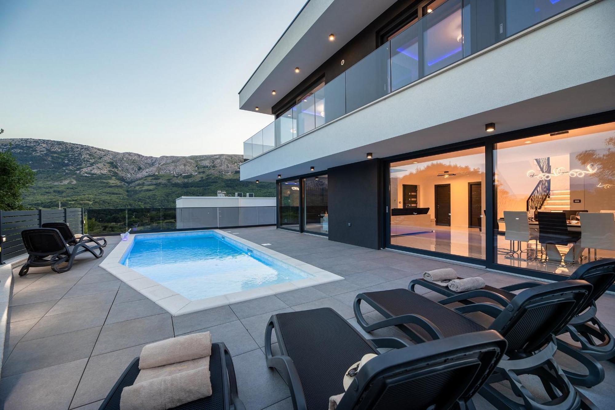 Villa Bellezza Draga Bascanska Exterior photo